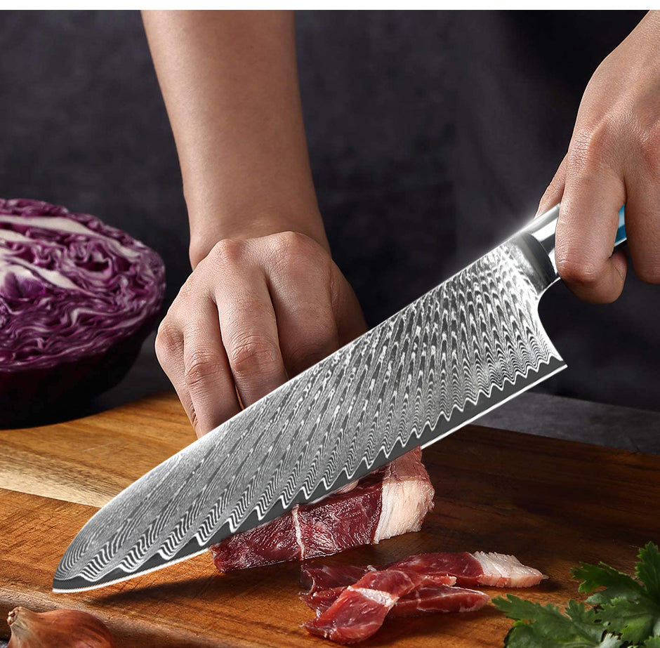 Wie man ein hochwertiges Damastmesser auswählt.