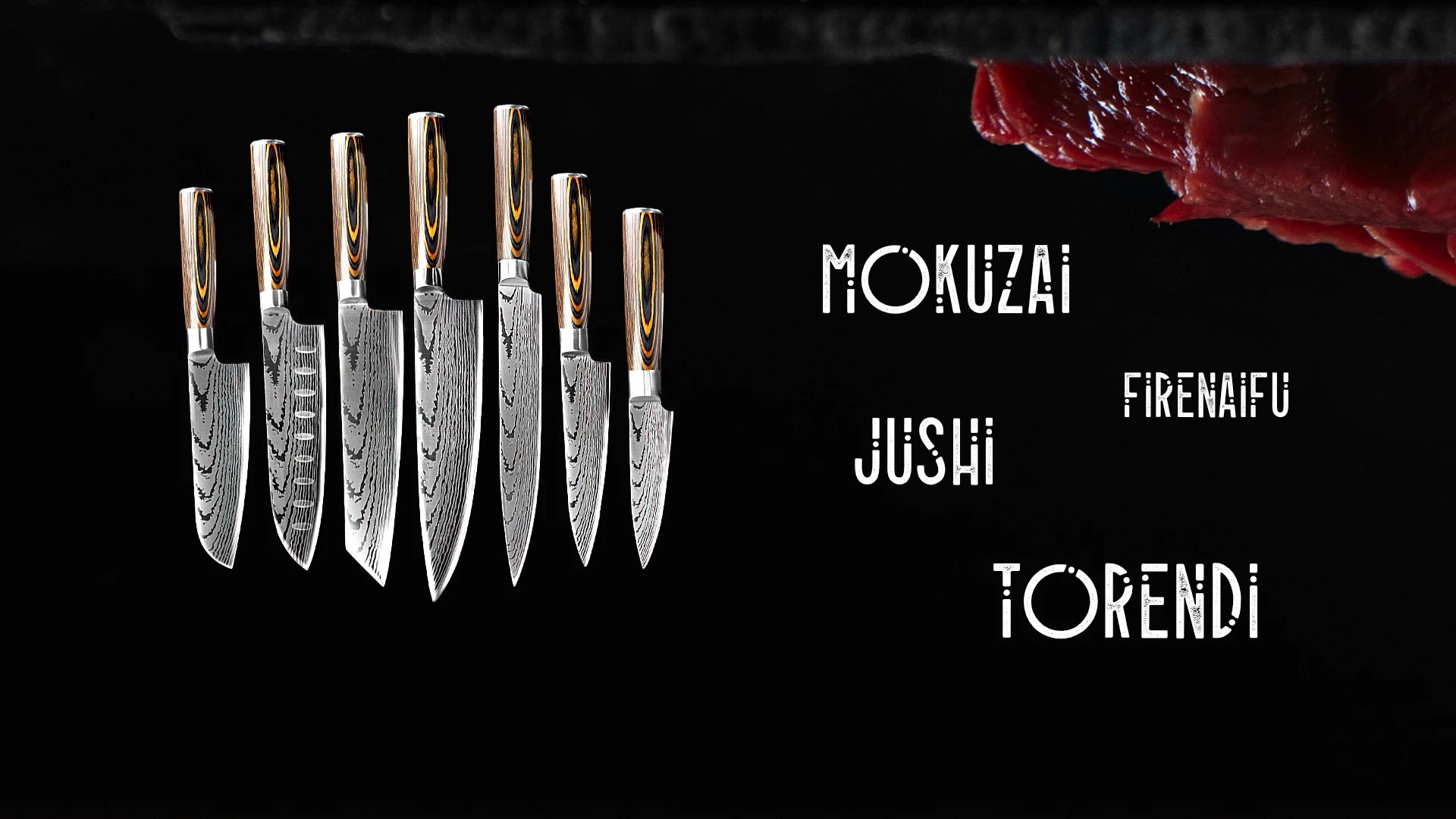 ASIATISCHE - MESSER - SETS