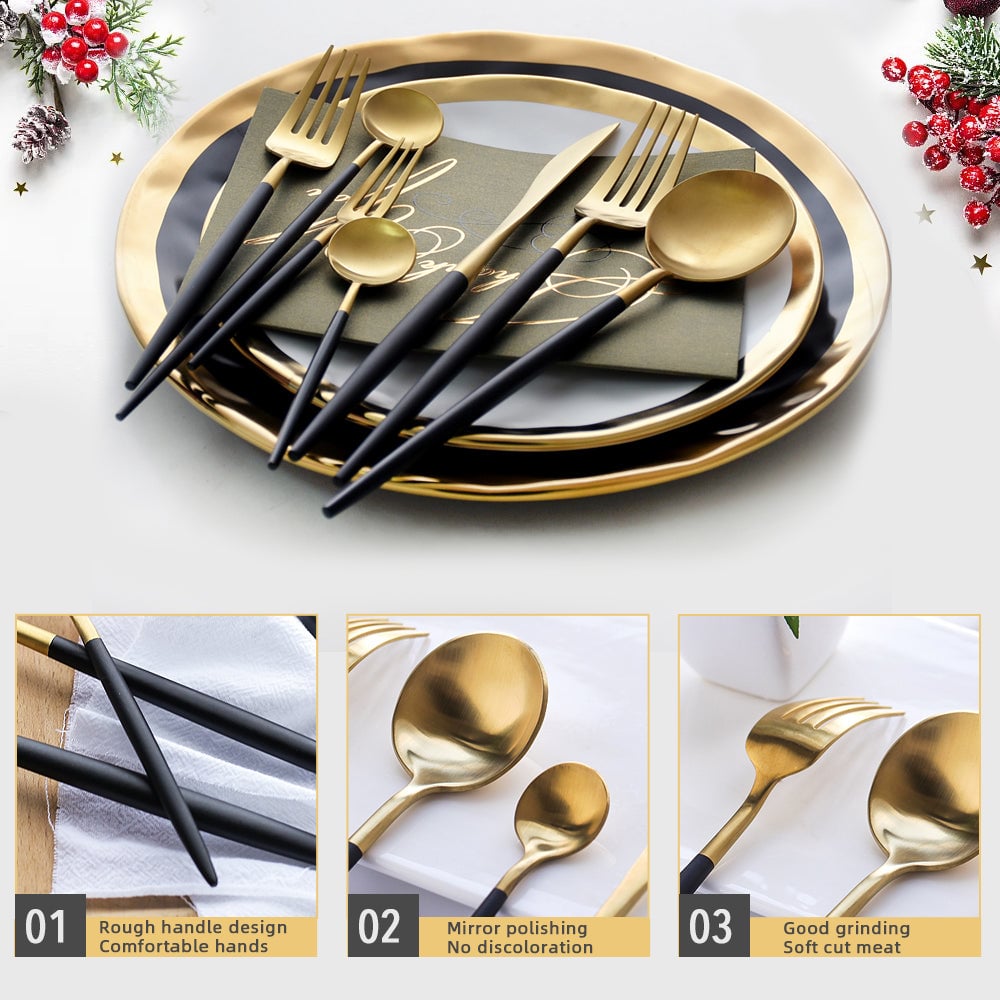 24-Teiliges Asiatisches Besteck-Set Katorarīsetto