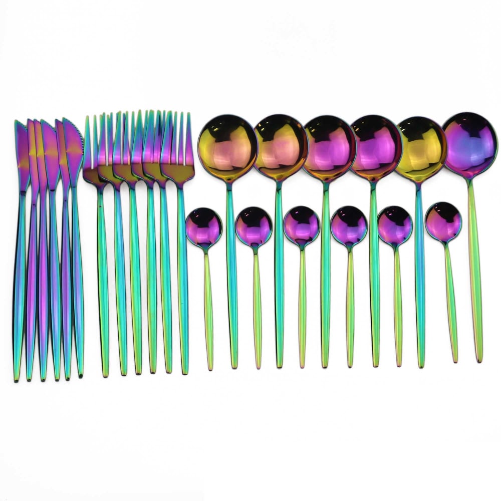 24-Teiliges Asiatisches Besteck-Set Katorarīsetto -