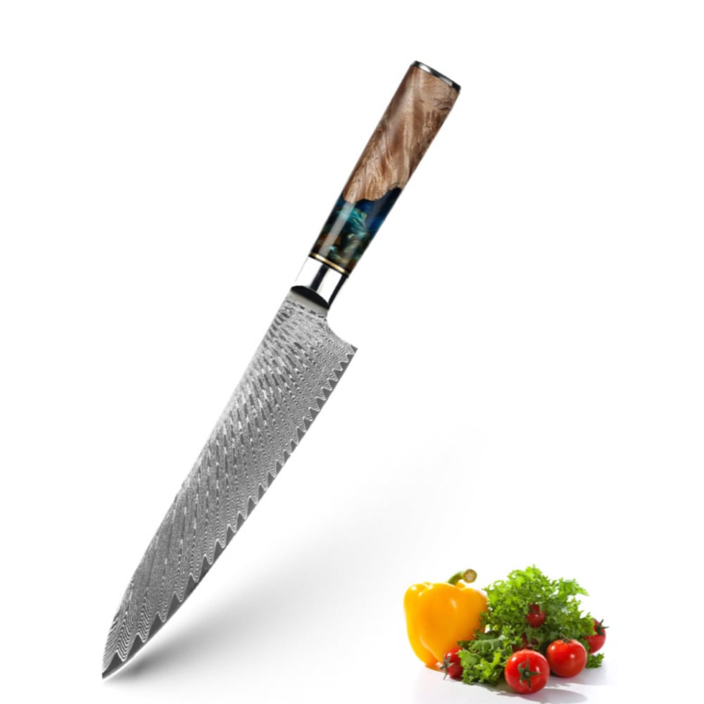 8 Chef Damast Mikkusu - Damastmesser