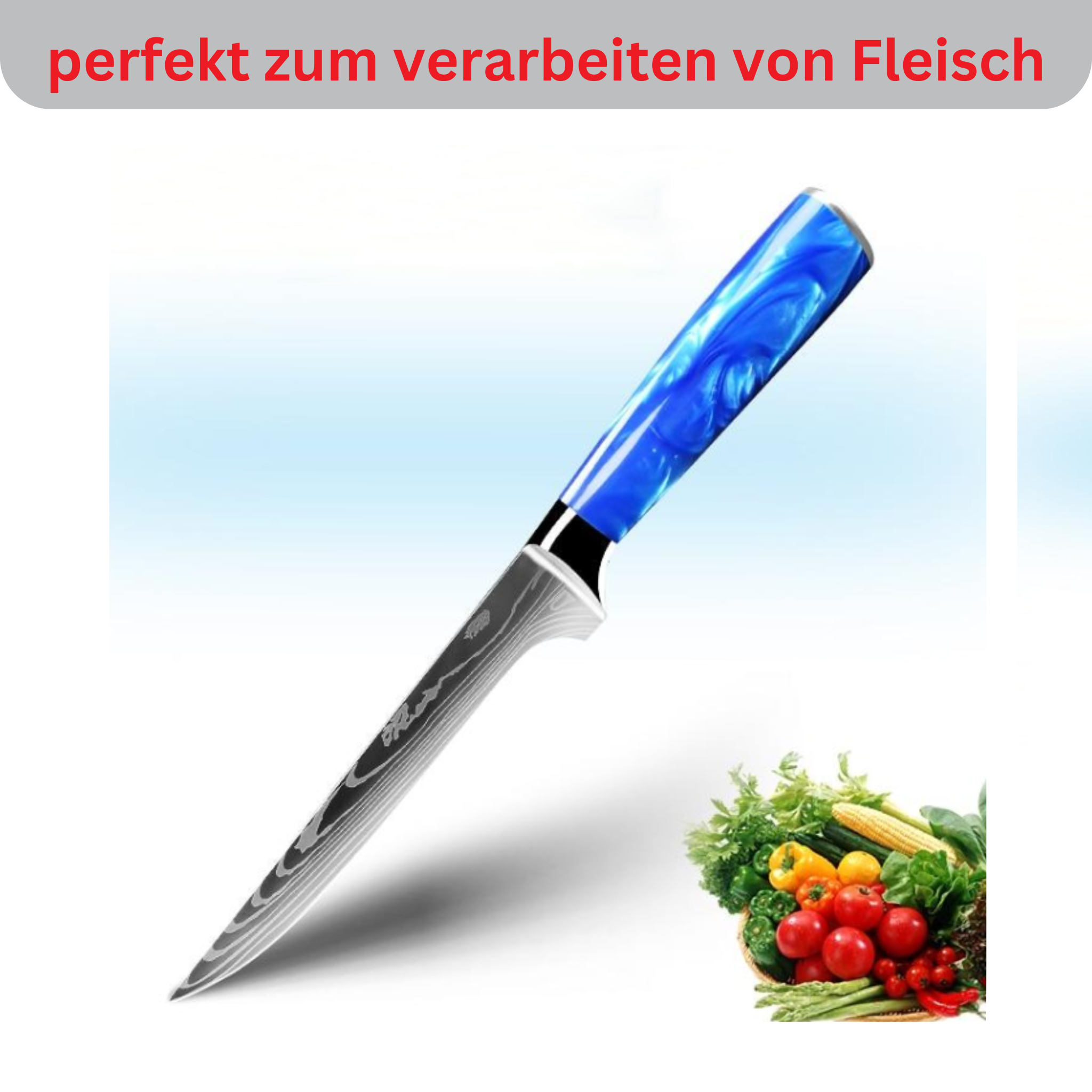 8-piece Asian chef's knife set Jushi