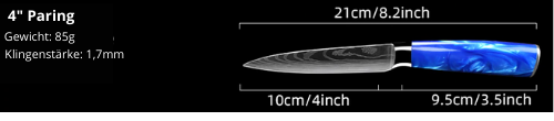 4" paring knife Jushi
