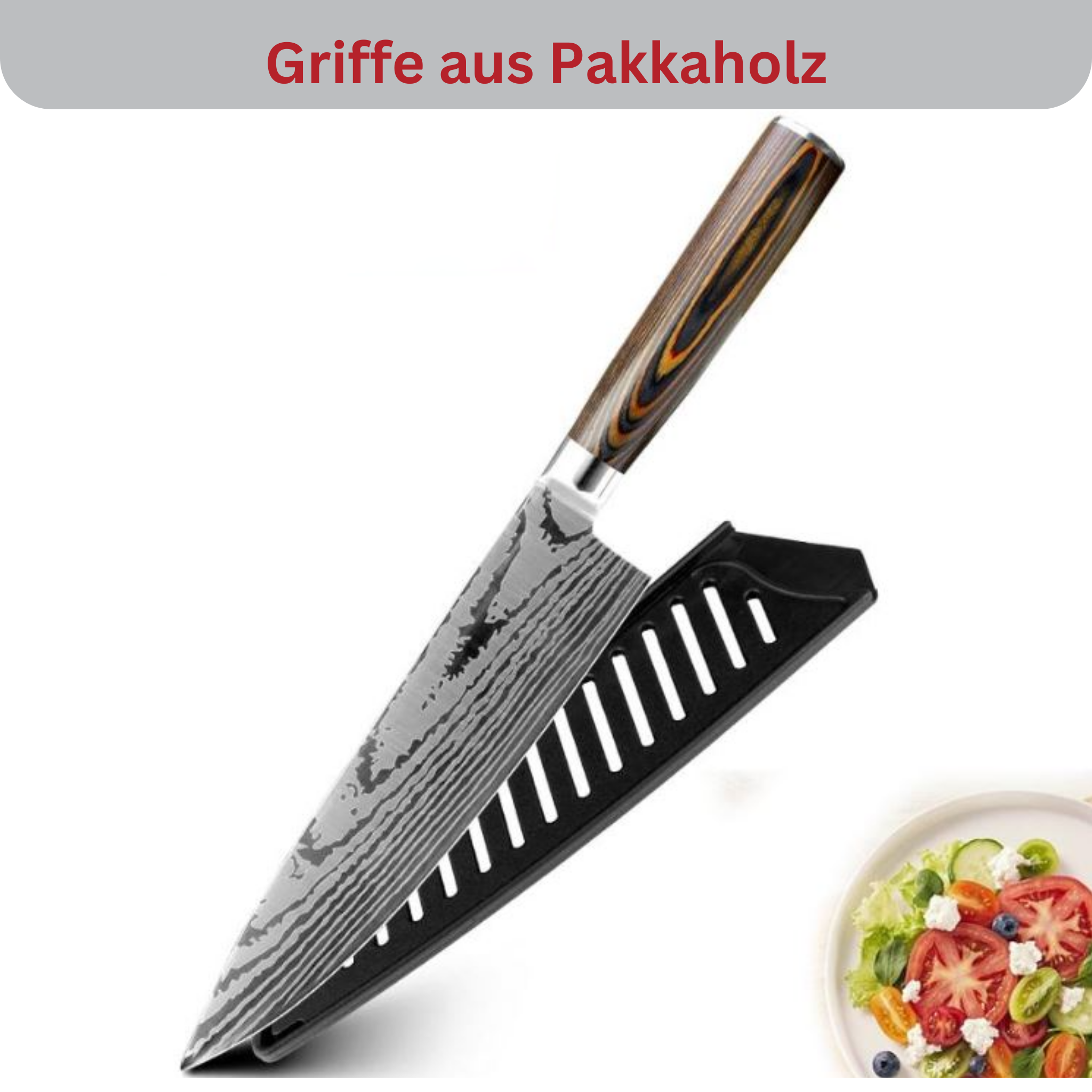 8" Chef Knife Mokuzai