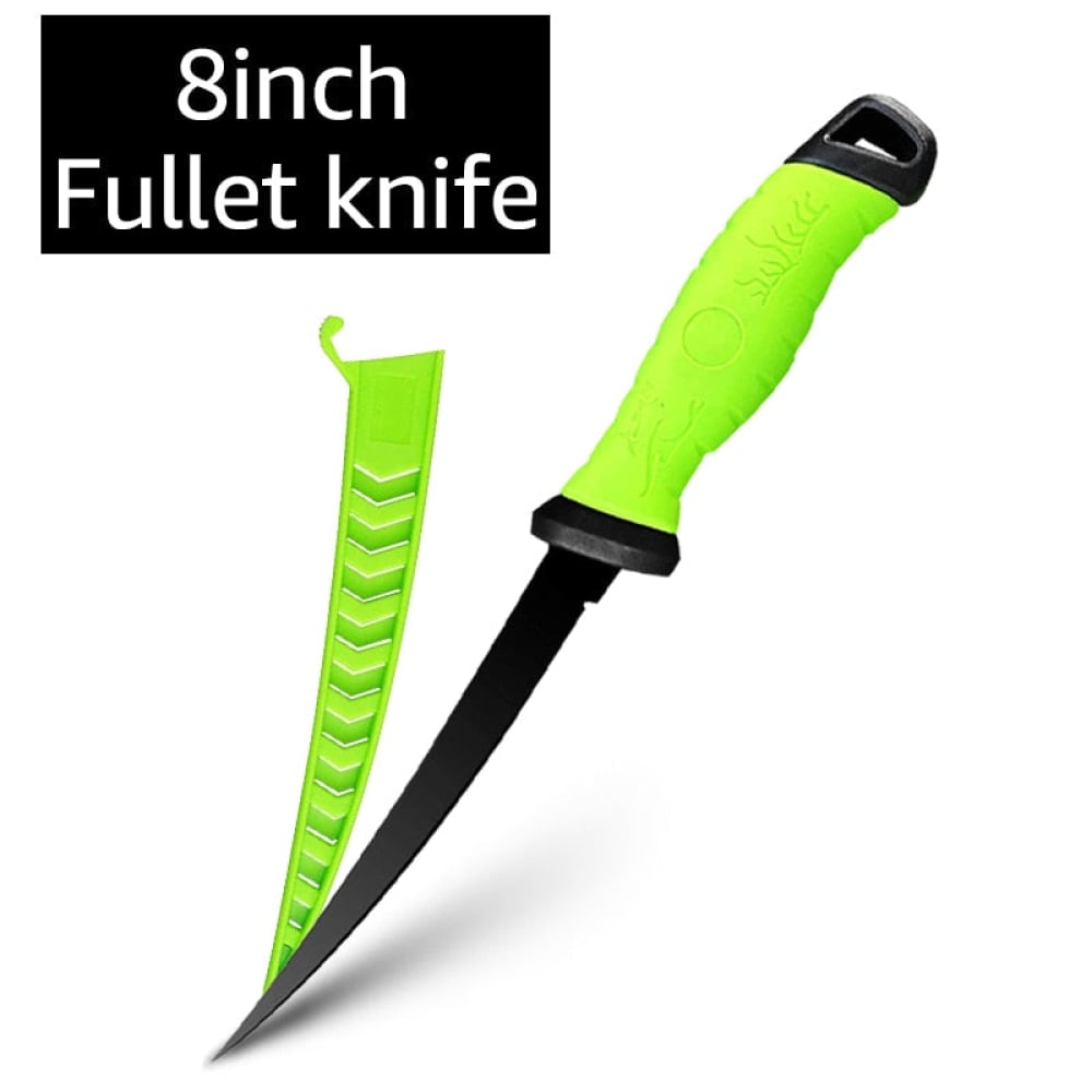 Superflex Filetiermesser Set mit Schärfer Firenaifu - 8
