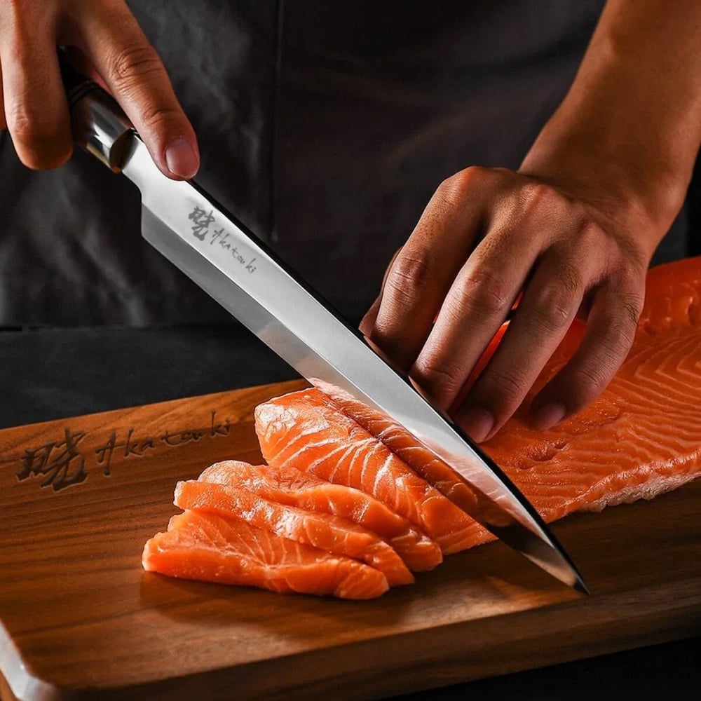 Sushi-Sashimi Japanische Küchenchef Messer mit Geschenk-Box